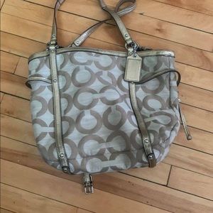 Coach purse- small markings on the inside